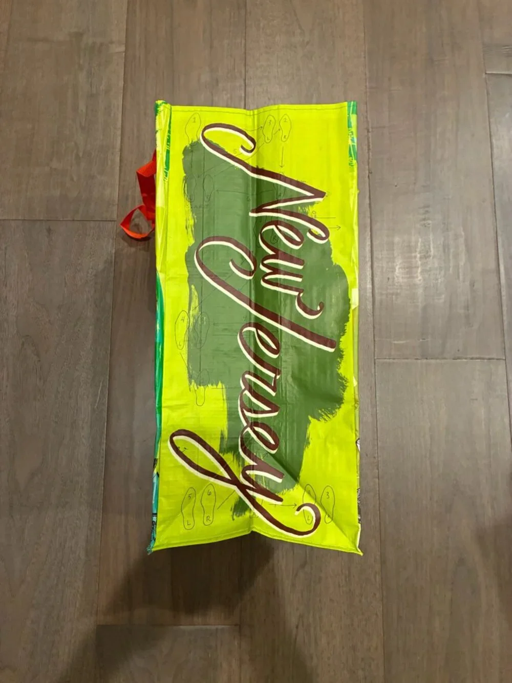 NWT Trader Joe's State Grocery Bag Collectible Regional Rare Design -New Jersey